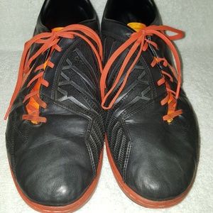 Nike T90 soccer Football Black Orange